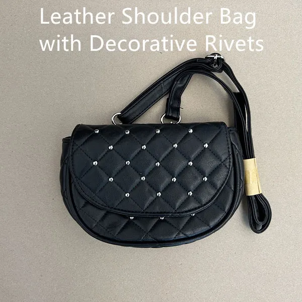 How to clean a rivet shoulder bag