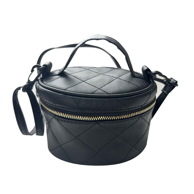 Black Leather Shoulder Bag