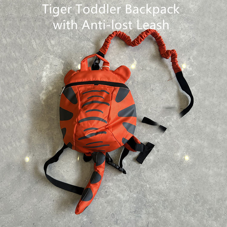 Tiger Toddler Backpack with Anti-lost Strap